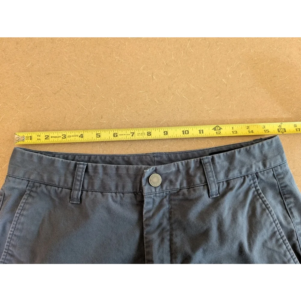Bonobos Pants Mens 31X34 Blue Cotton Chino Stretch Preppy Pockets Tailored Fit